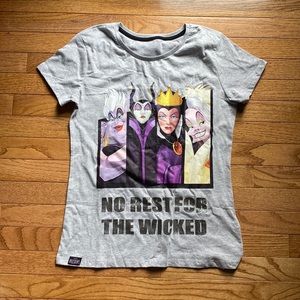 Women’s small Disney villains shirt